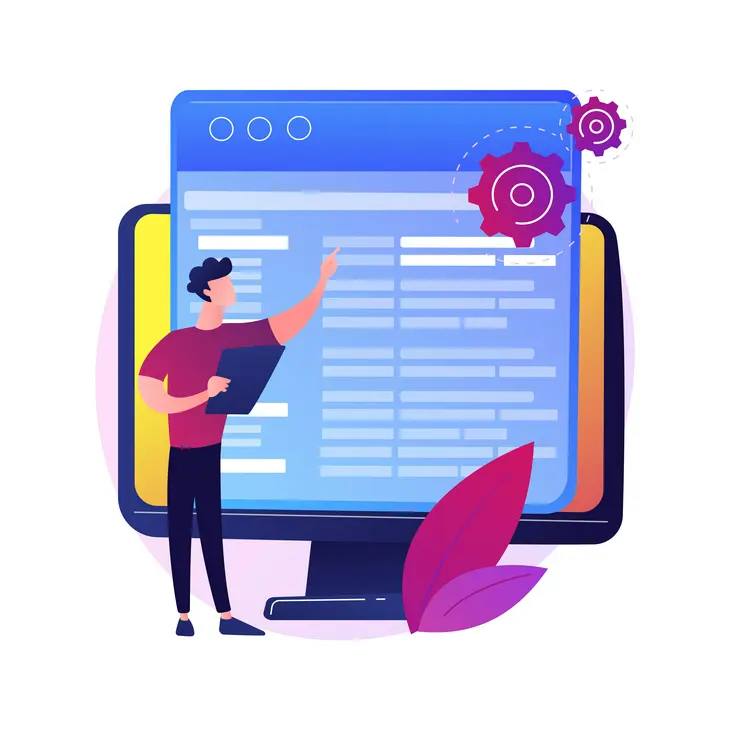 Graphic illustration of WidgetKit components and architecture, illustrating the framework's structure and functionality for building widgets in iOS app development.